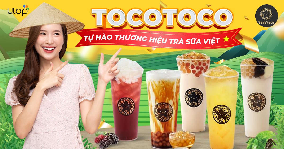 ToCoToCo là thương hiệu trà sữa do người Việt thành lập, sử dụng nguyên liệu thuần Việt