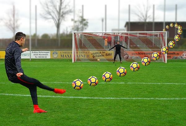 Cú sút bóng knuckleball Hướng dẫn cách đá knuckleball vô hiệu hóa thủ môn